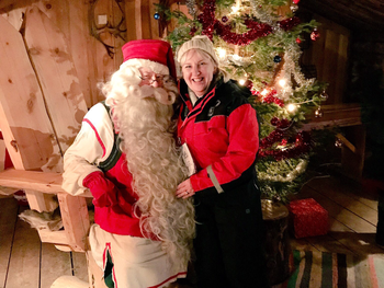 Travel agent, Santa, Lapland, Finland