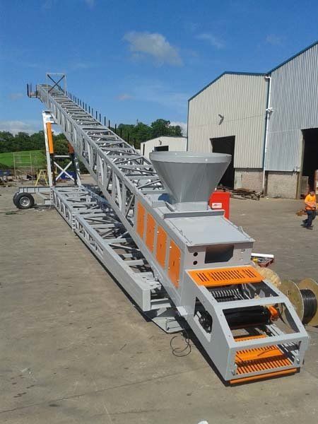 grey wheel conveyor