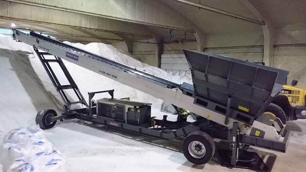 wheel conveyor in storage