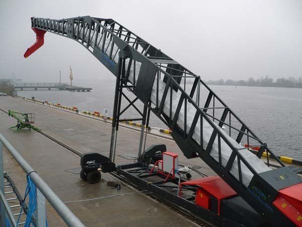 wheel conveyor with truss