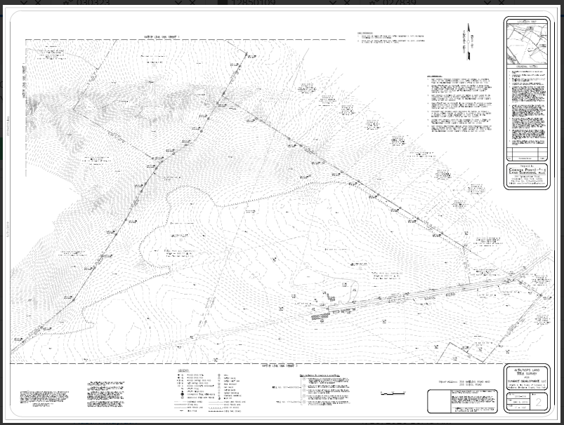 2019-014-S2-48X36 Map Illustrations — Greenwich, NY — Corner Post Land Surveying