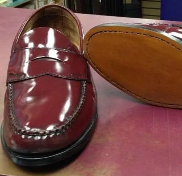 Newly Shined Leather Shoes — St. Louis, MO — Cobblestone Quality Shoe Repair Newly Shined Leather Shoes — St. Louis, MO — Cobblestone Quality Shoe Repair