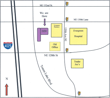 Location Map — Dental Clinics in Kirkland, WA Location Map — Dental Clinics in Kirkland, WA