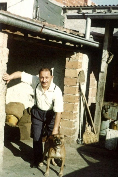 Uomo con cane