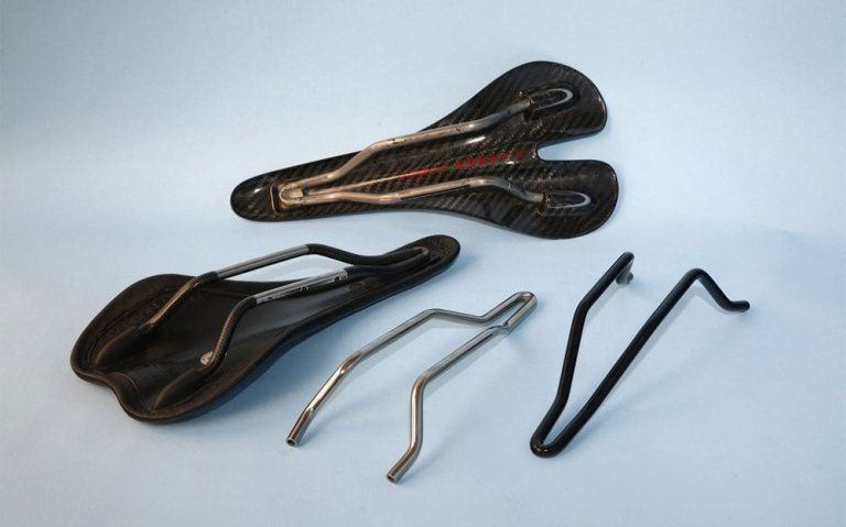 Selle e telai con molle per selle biciclette vercurago