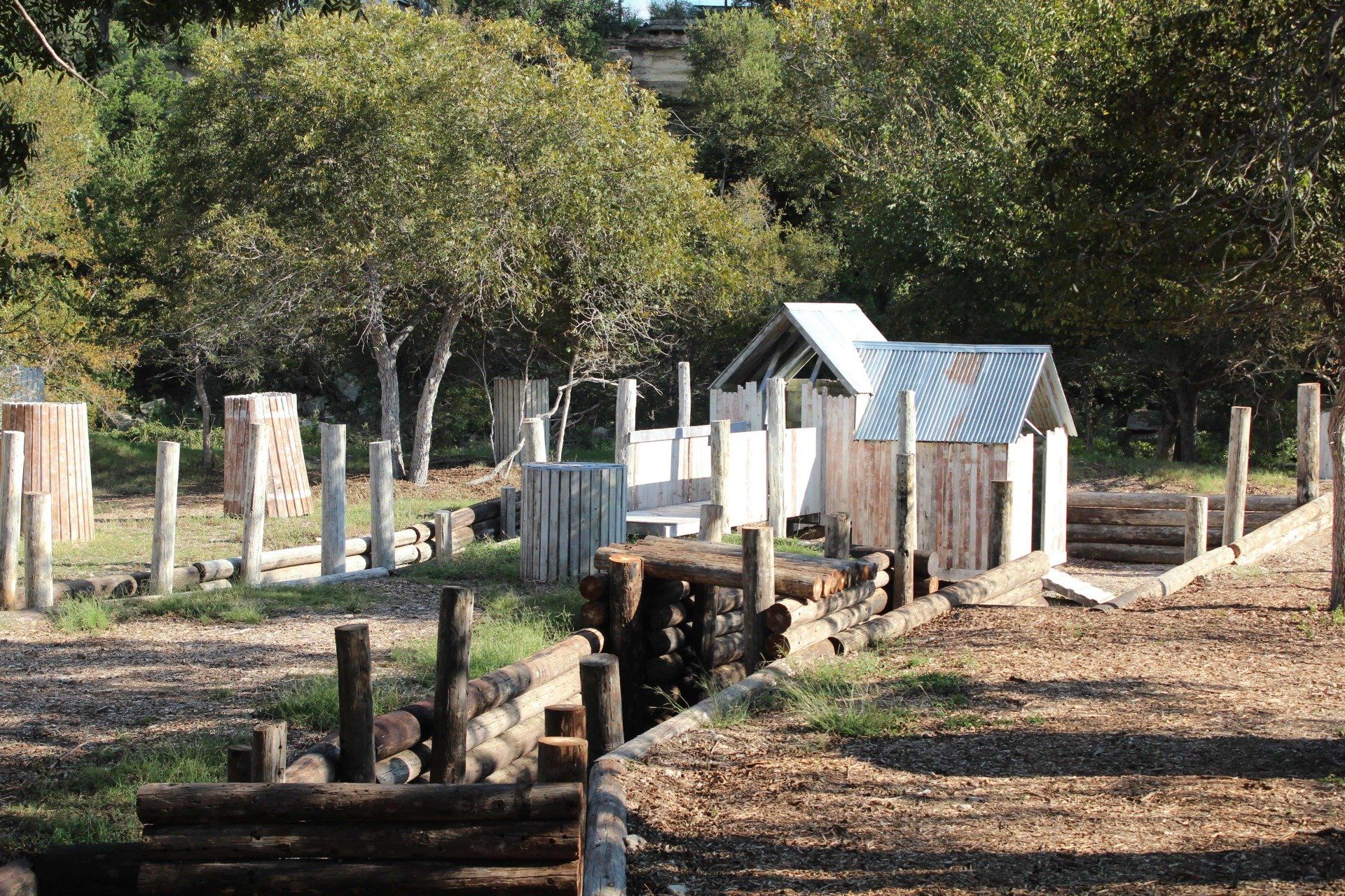 Texas Paintball Trenches
