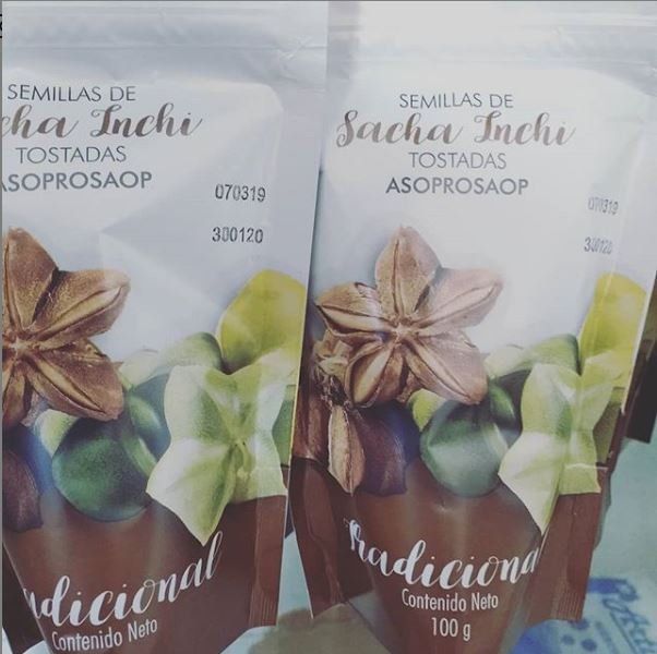Agroincolsa S.A.S. bolsa de semillas de sacha inchi