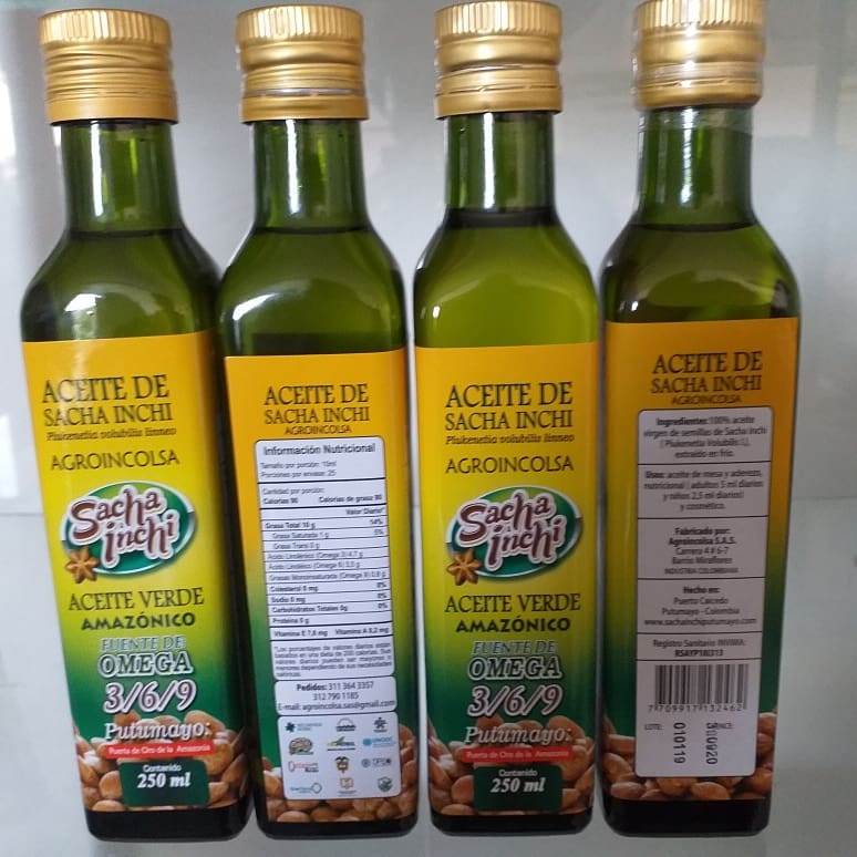 Agroincolsa S.A.S. tarros de aceites