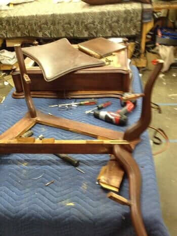 After End Table Repair and Reglue