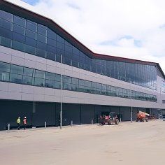 Industrial window cleaning
