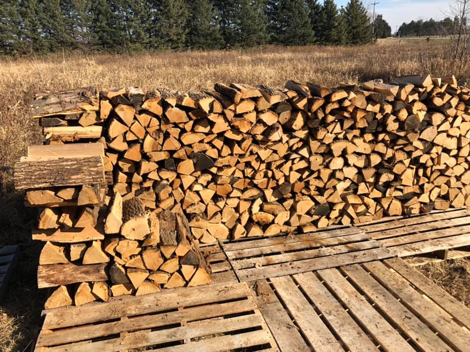 fresh cut firewood in appleton wi