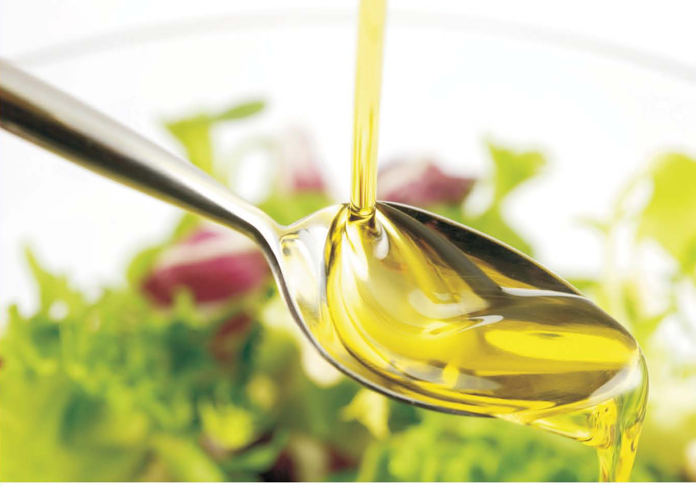 moringa oil on spoon