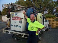 Man standing next to truck