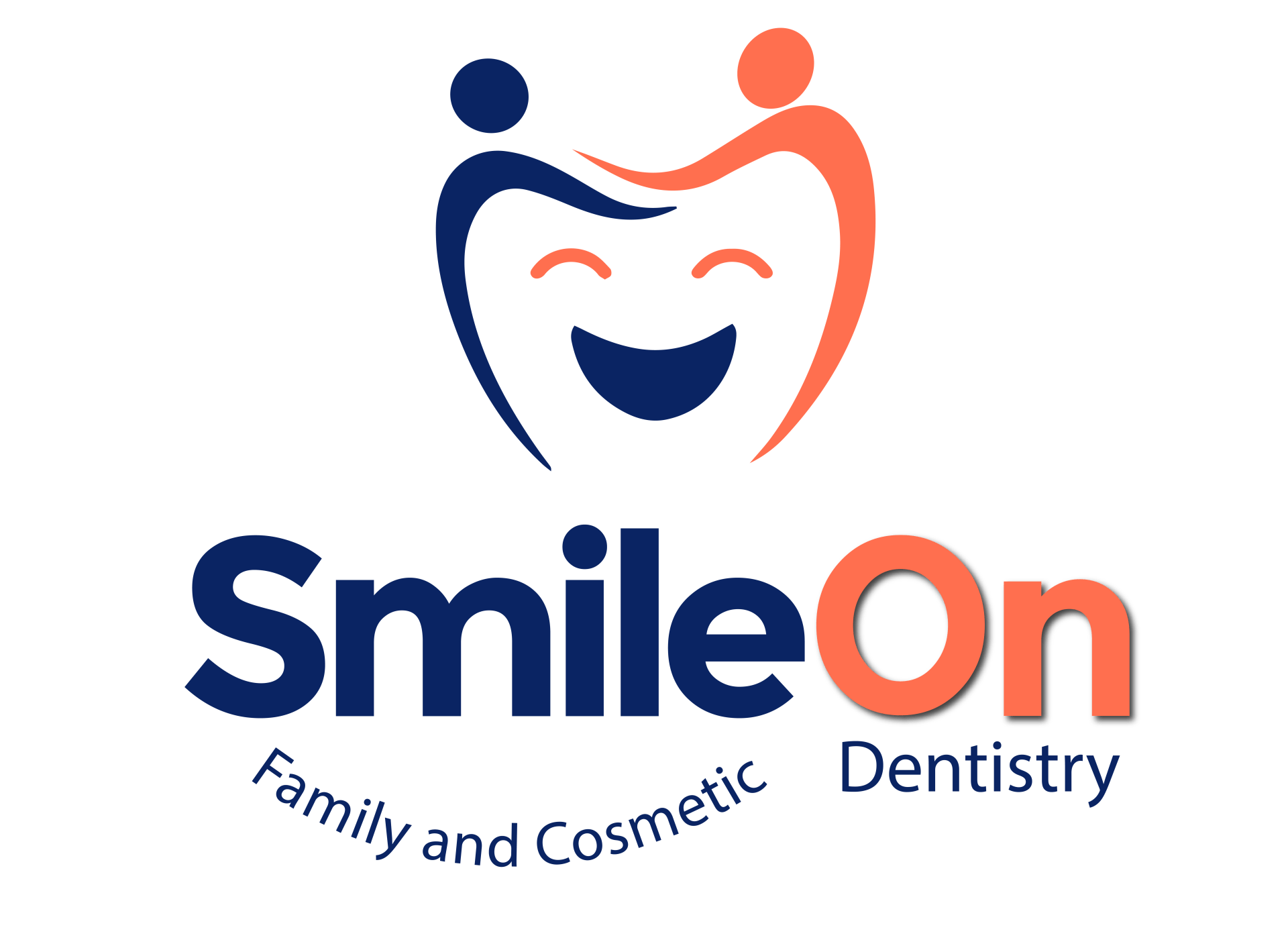 The logo for smile on family and cosmetic dentistry