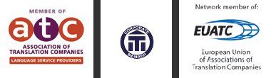 Association of Translation Companies and other logos
