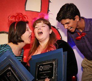 Maddy Cariveau, Delainy Salizar & Trent Buchanan Distinguished Teens Service