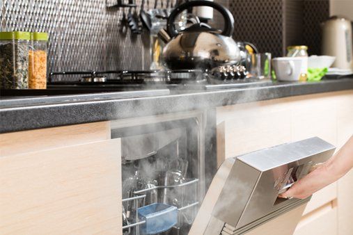 Dishwasher after Cleaning Process in Hamilton Square, NJ