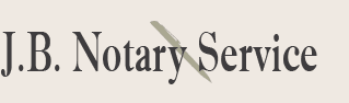 J.B. Notary Service