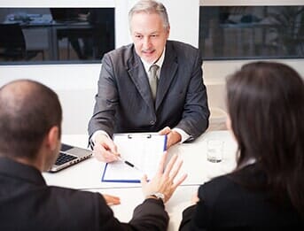 Notary Specialist Explaining the Contract — Mortgage Notary Specialist in Oxnard, CA Notary Specialist Explaining the Contract — Mortgage Notary Specialist in Oxnard, CA