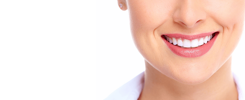 Clear perfectly aligned teeth
