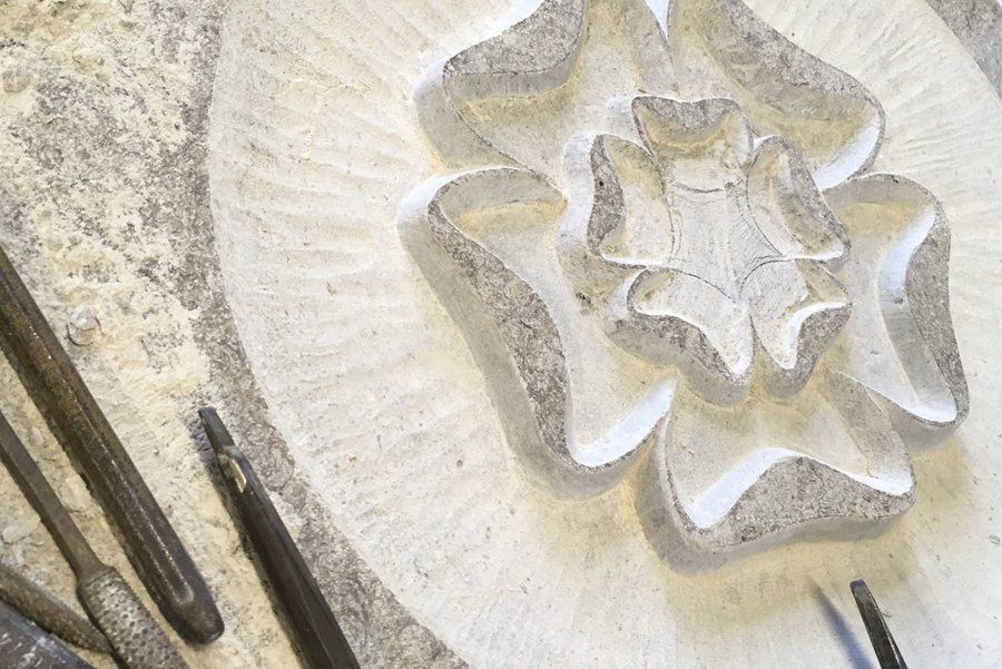 Stone carving Herefordshire