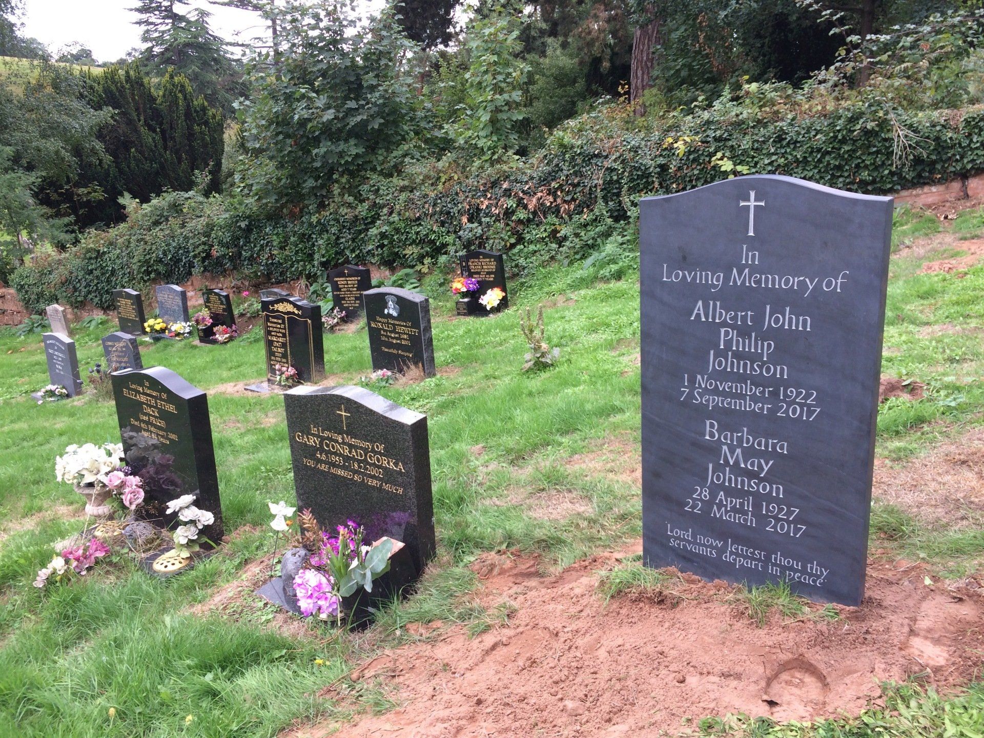 Headstone