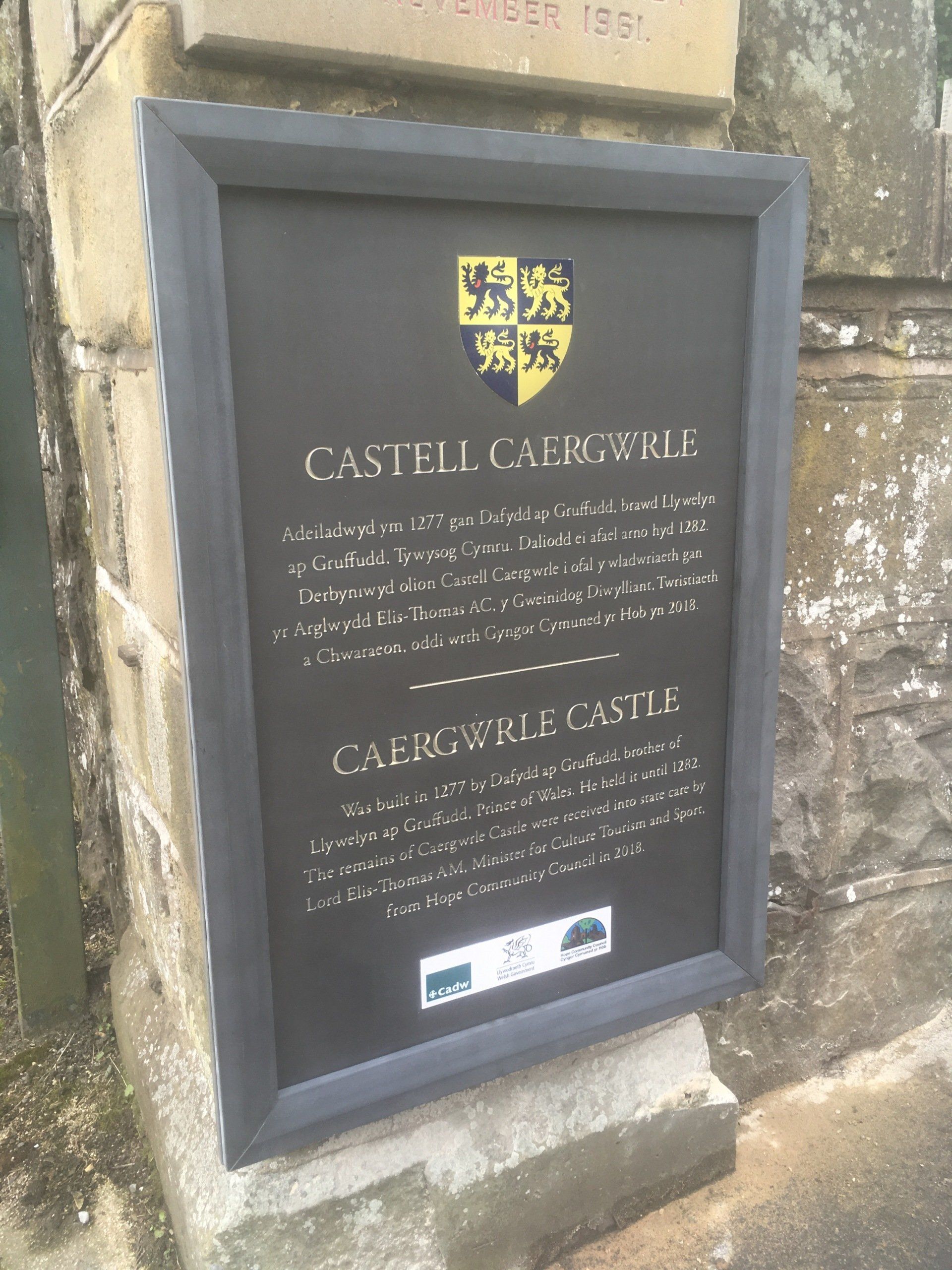 Slate plaque
