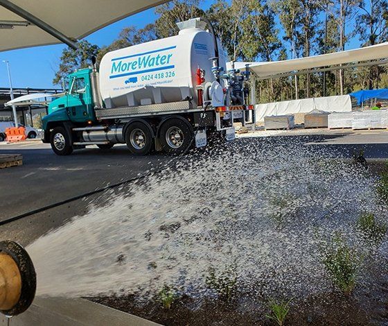 MoreWater Water Truck — Water Delivery in Kearsley, NSW