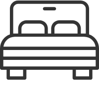 Graphic of a king-size bed