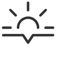 Graphic of a sunset