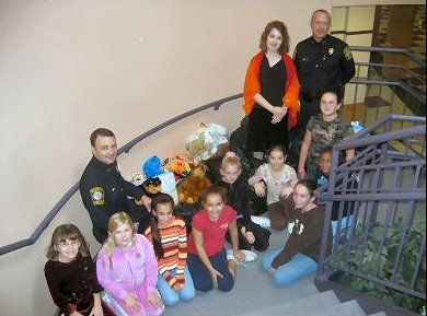 Kids with Project Smile Donations