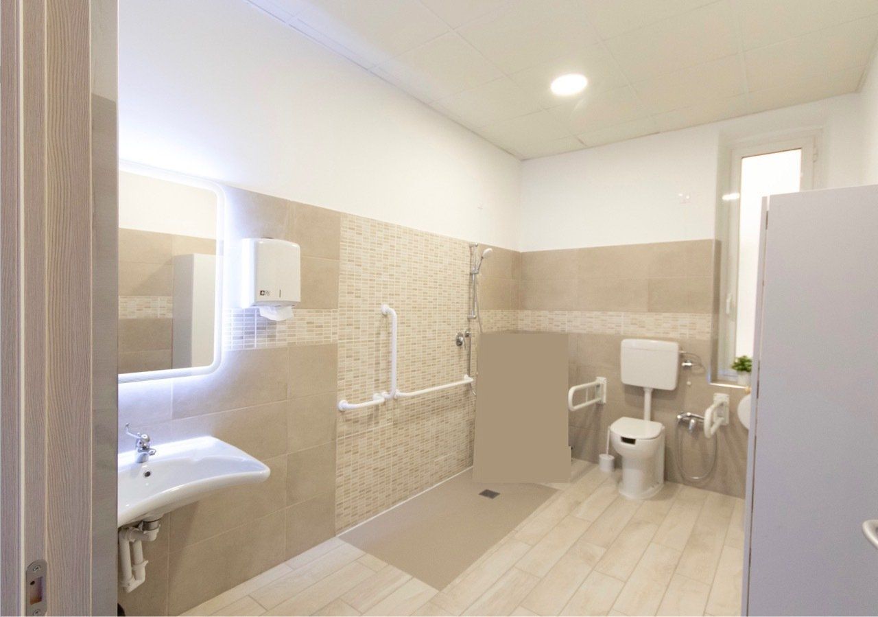 bagno residenza per anziani di trieste 