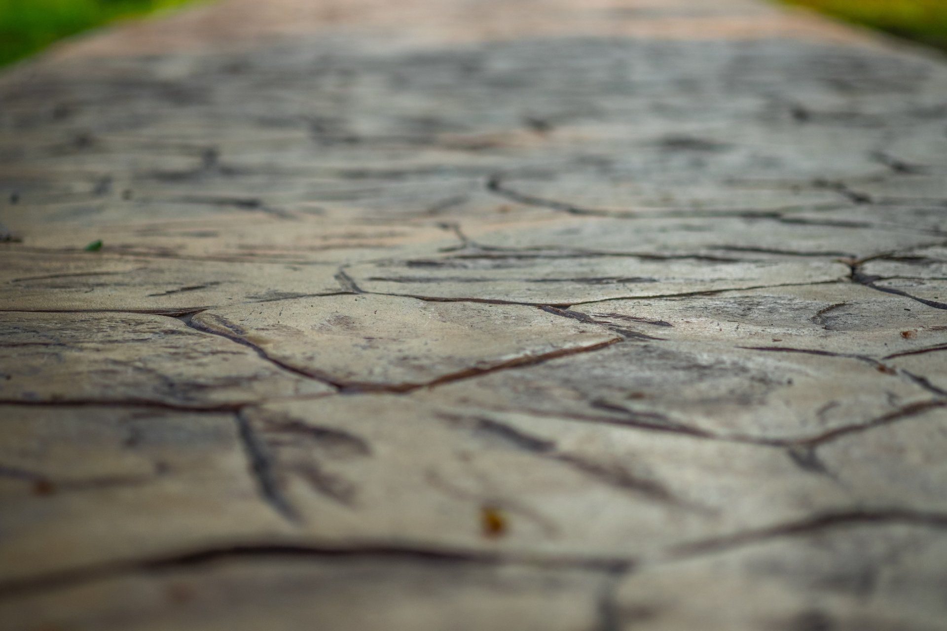 Stamped Concrete Walkway — Chicagoland, IL — Welsch Ready Mix, Inc.