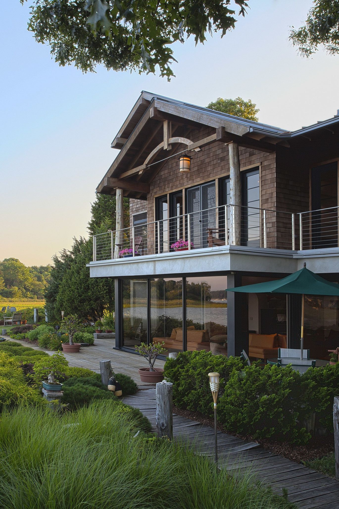 Nice Front View of a House — Railings in Plymouth, MA