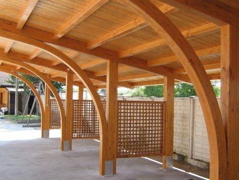 veranda in legno