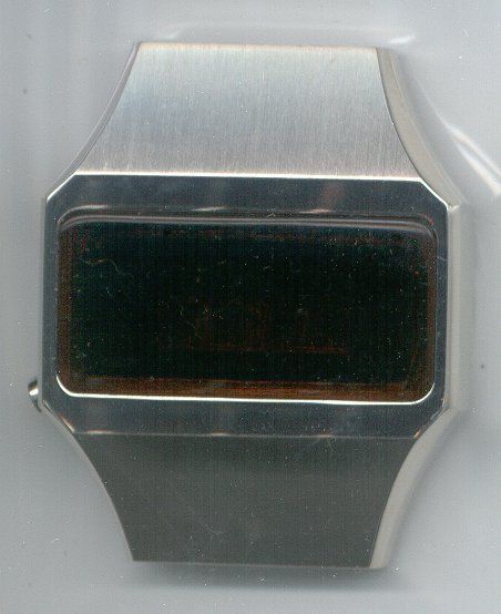 Restored LED Watch refinished rhodium the time preserve