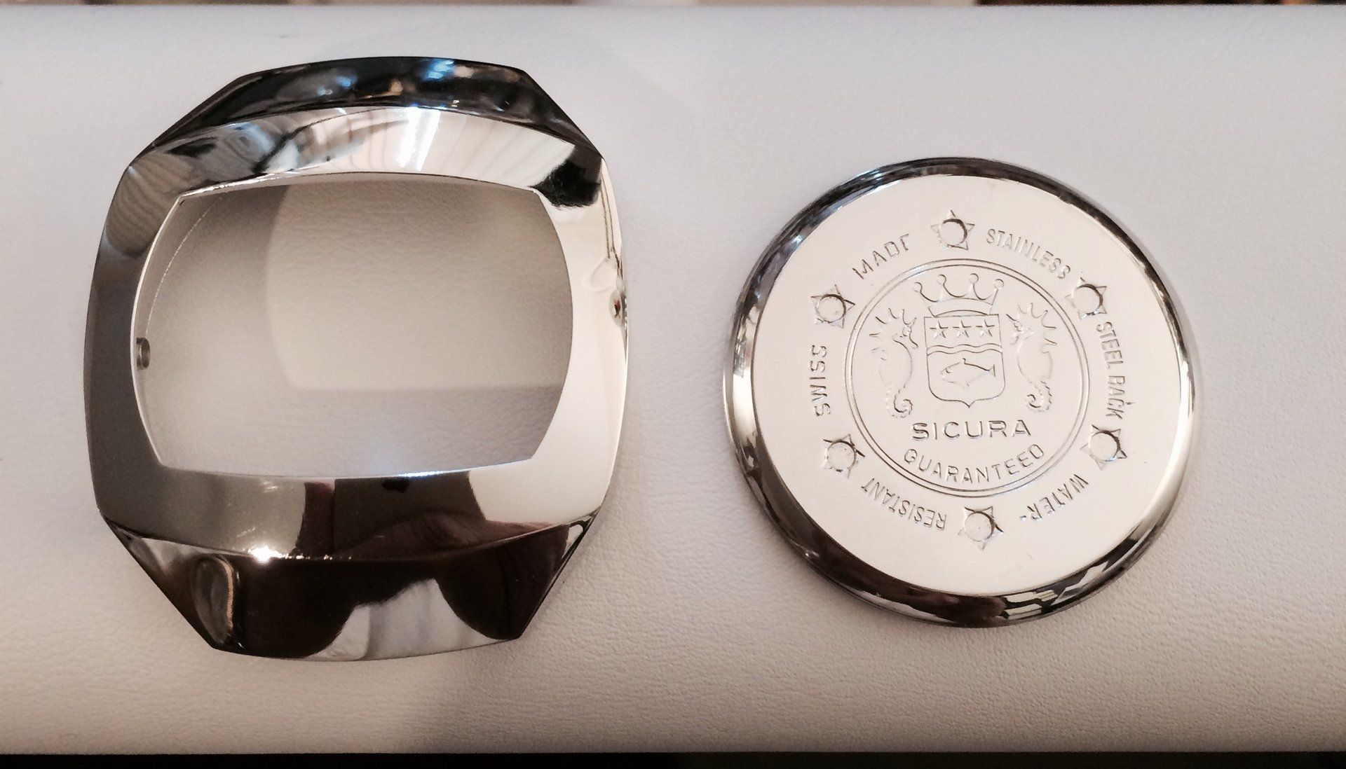 Sicura Restored in Rhodium the time preserve