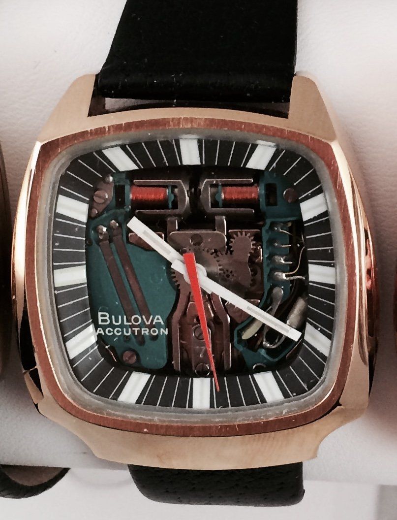 Accutron 214 Spaceview restored in Rose Gold the time preserve