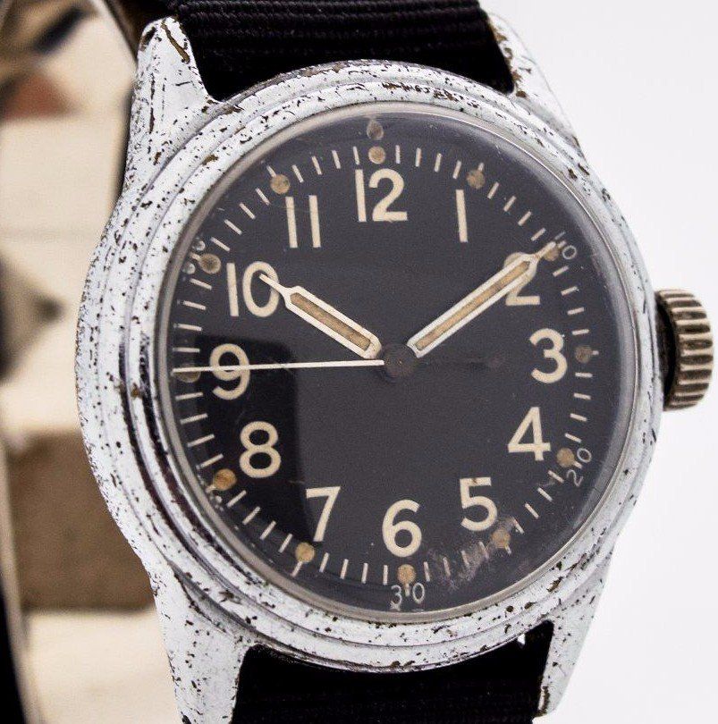 worn chrome plating on watch The Time Preserve