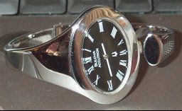 Accutron 221 Bangle in rhodium the time preserve