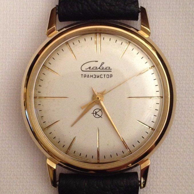 Slava Transistor watch after restoration The Time Preserve