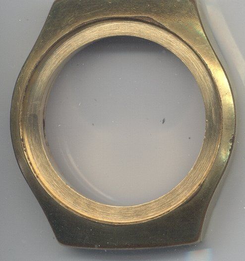 Omega f300 case before gold plating at the time preserve