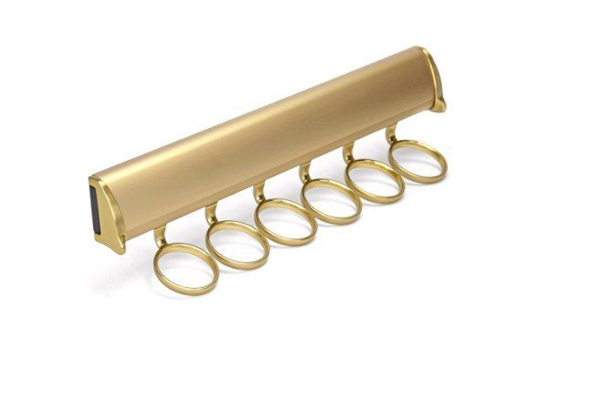 Elite Scarf Rack Gold