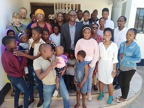 JB and Pascasie hosts a house church in Palapye JB and Pascasie hosts a house church in Palapye