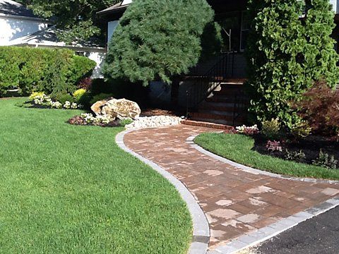 Lawn Stonework Design — Lakewood, NJ — Howard Payne Landscaping & Design Inc.