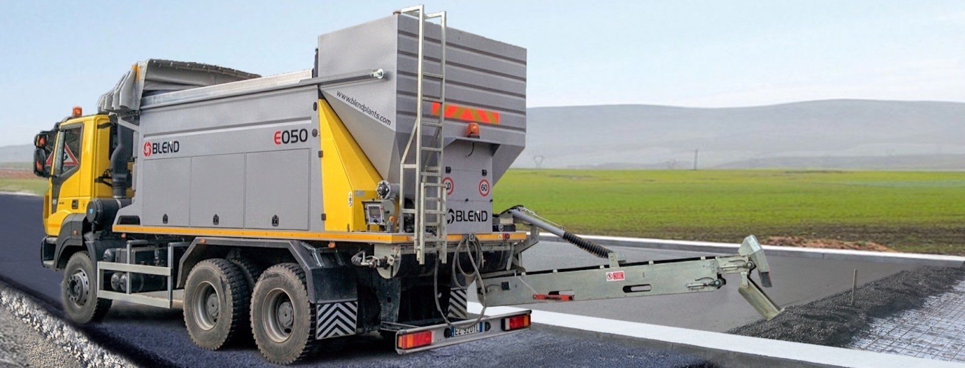 Blend continuous mixing plants