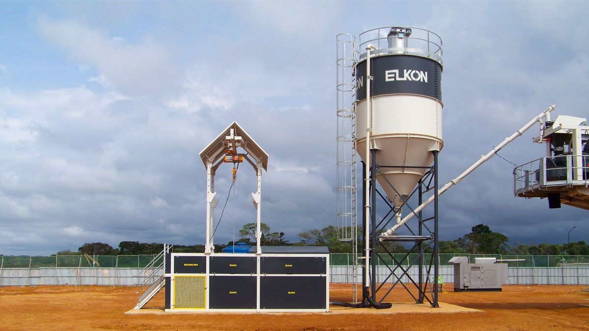 ELKON big bag - bag pneumatic - cement feeding system