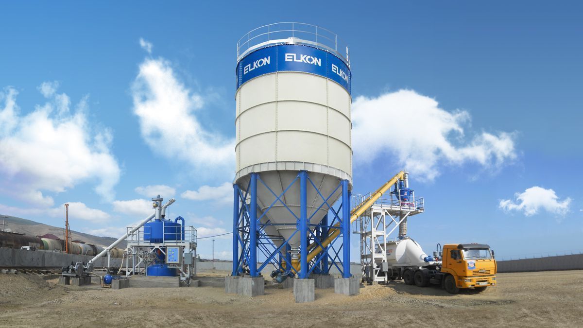 Elkon cement feeding System - from rail wagons