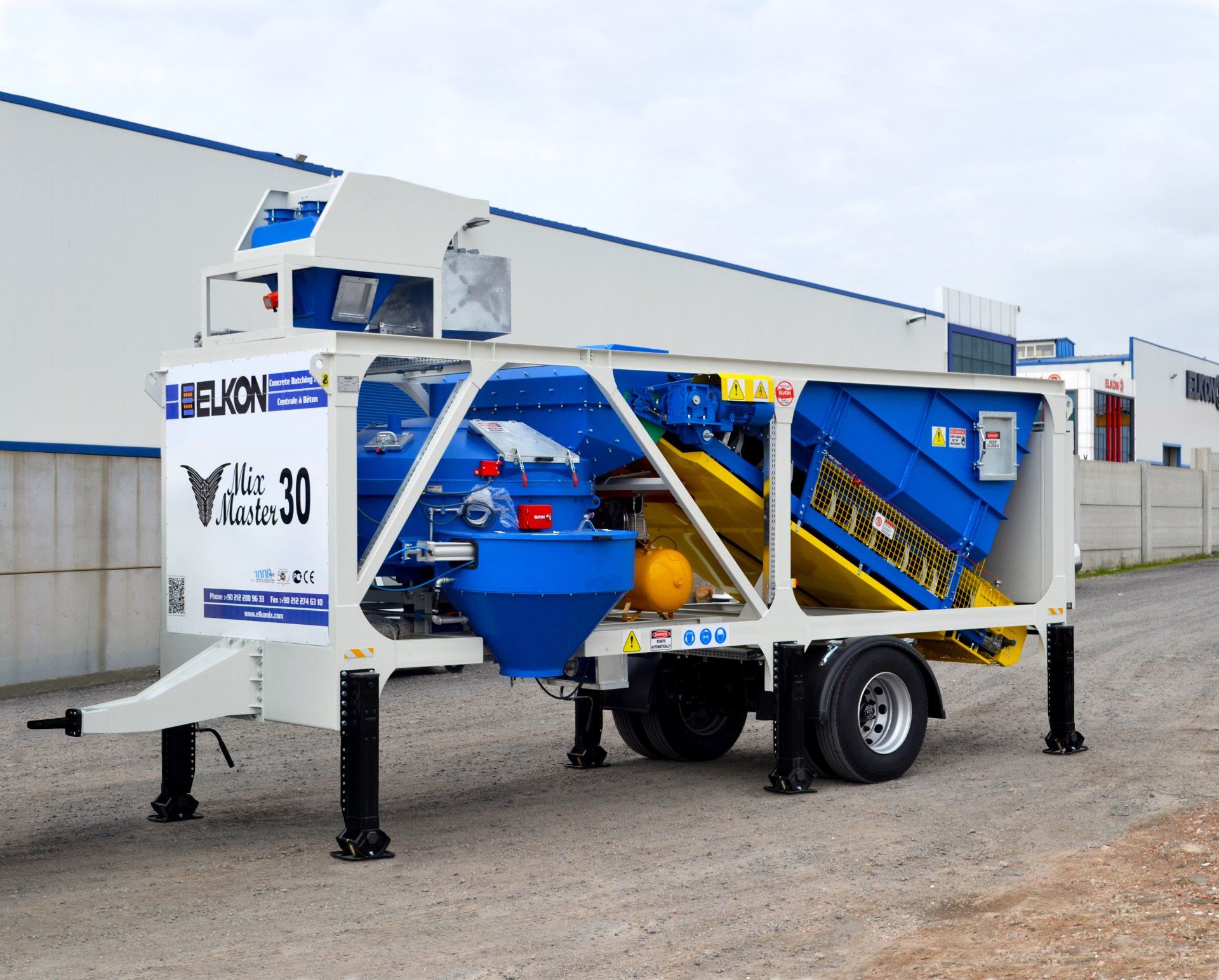 Elkon Concrete Batching Plants, batching plant, Nigeria, Lebanon