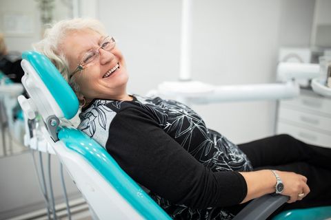 Woman Smiling — Lutz, FL — Dr. William J Geyer Dr. Leslie Hernandez